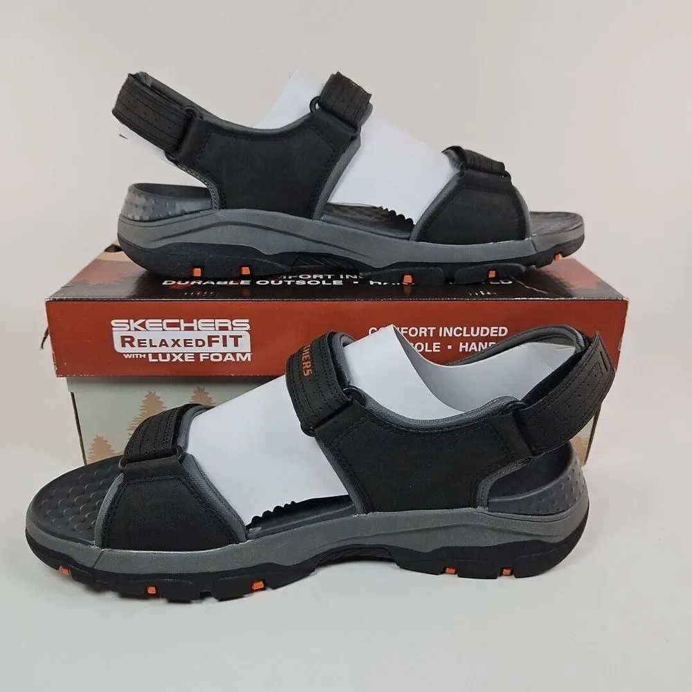 Skechers Relaxed Fit With‎ Luxe Foam Tresmen Garo Sandals Men's Size 13 New!